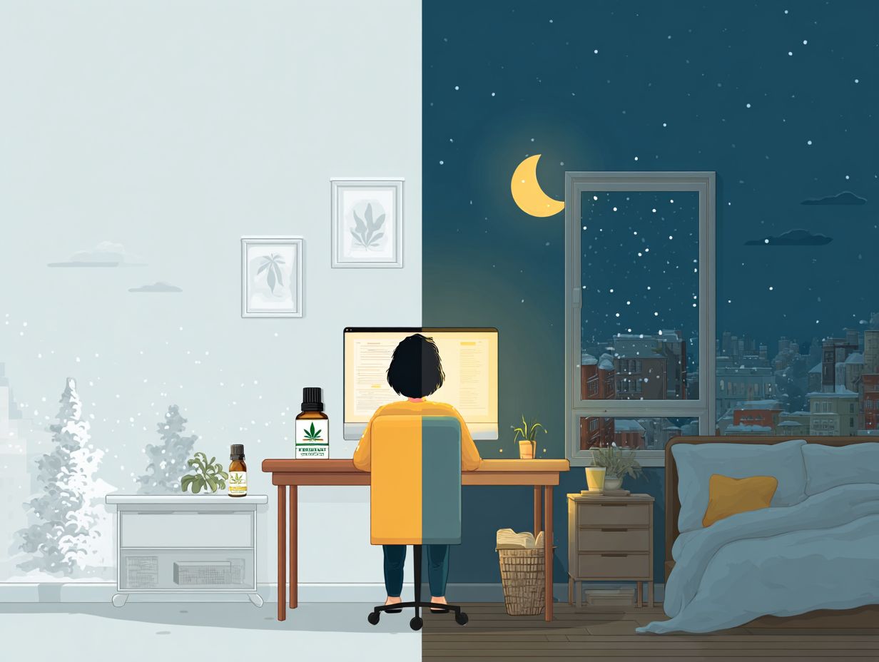Can CBD be taken for sleep support?